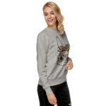 Bunny With Leopard Glasses & Bandana Sweatshirt