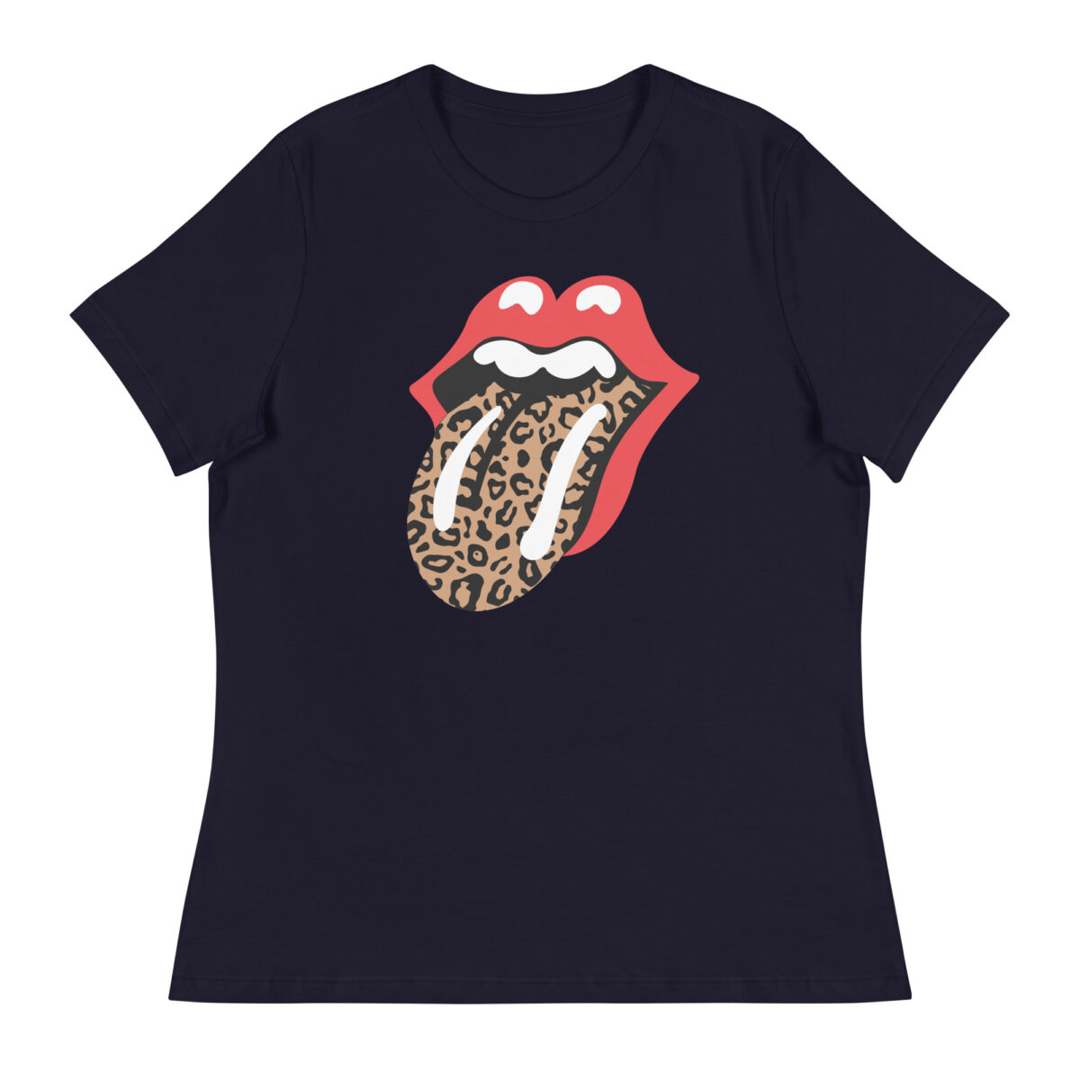 Women's Leopard-Mouth Relaxed T-Shirt