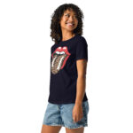 Women's Leopard-Mouth Relaxed T-Shirt