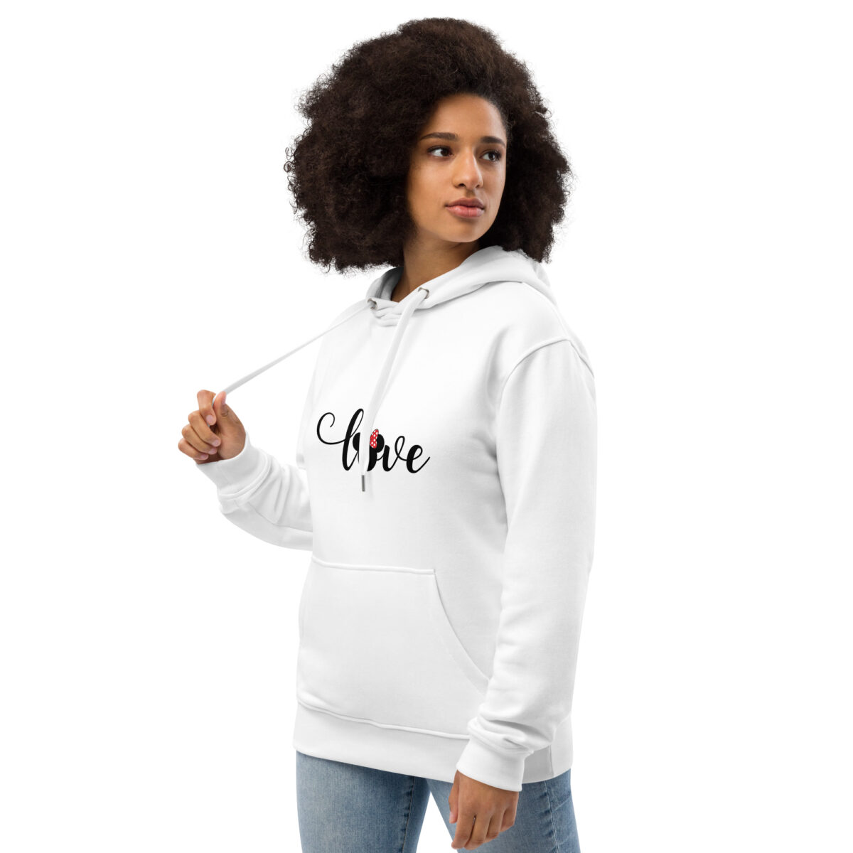 Women’s Minnie Mouse Love Disney Eco-Friendly Hoodie