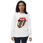 Women’s Leopard-Mouth Organic Sweatshirt