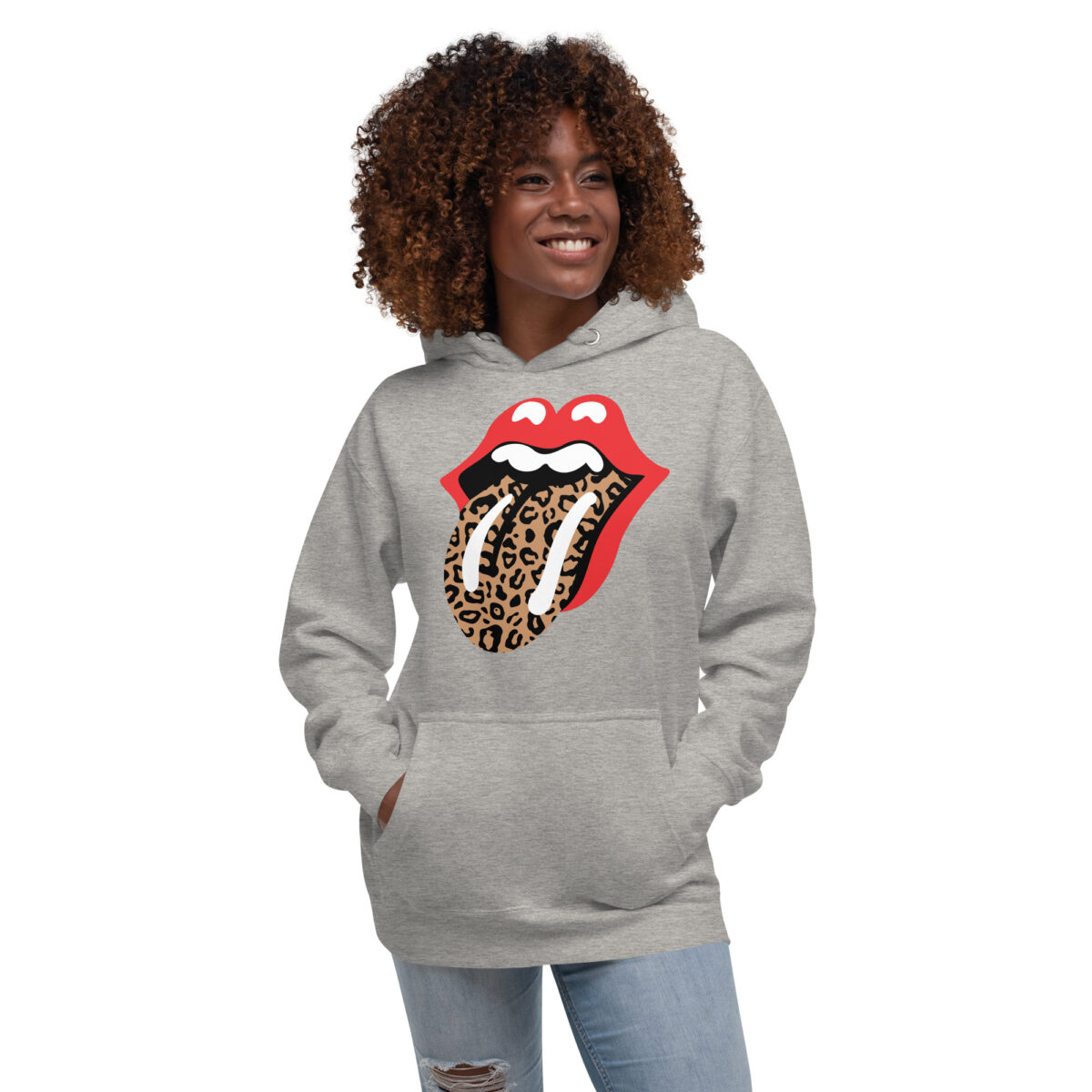 Women's Leopard-Mouth Hoodie