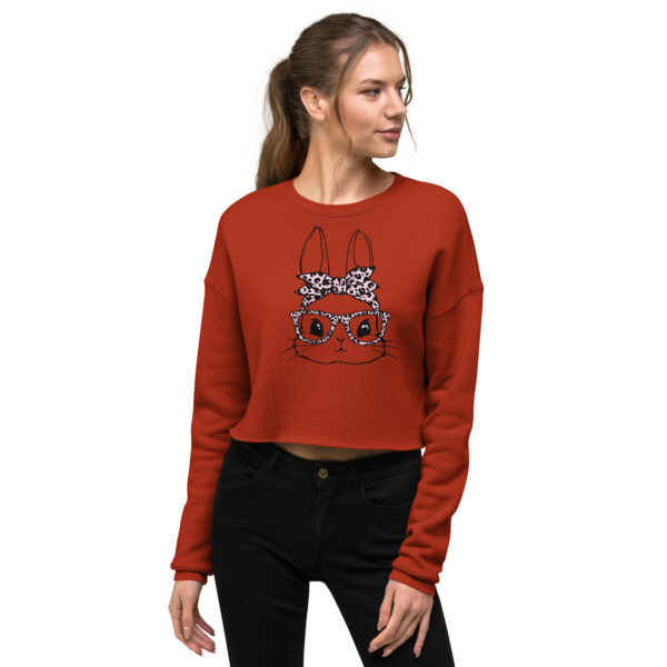 Women’s Minnie Mouse Love Disney Crop Sweatshirt