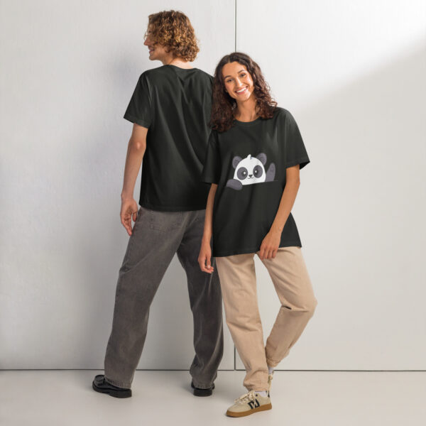 Unisex Oversized Panda Print T-shirt